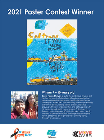 Poster creator winners 7 to 10 Years Old - Saafir Faizan Bhuiyan Art